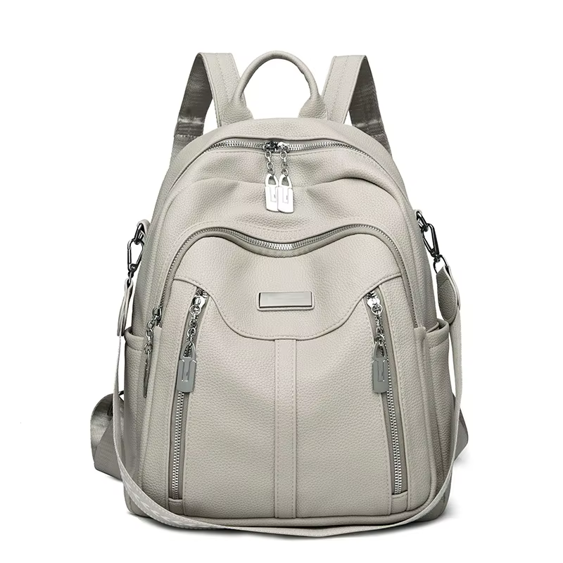 Sac à dos de voyage en cuir tendance pour femme, sac bandoulière, nouveau style 2025, rétro, loisirs