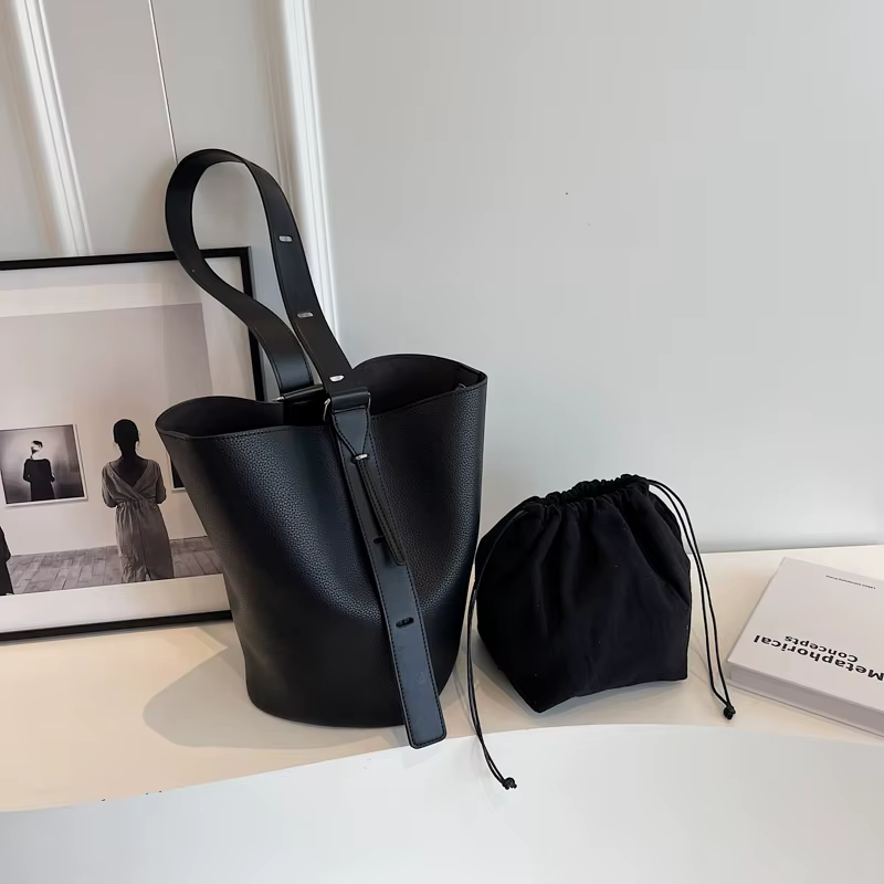 sac de luxe femme sac a maîn femme sacs seau sacs épaule MOODS-Ensembles de sacs rétro initiés pour 