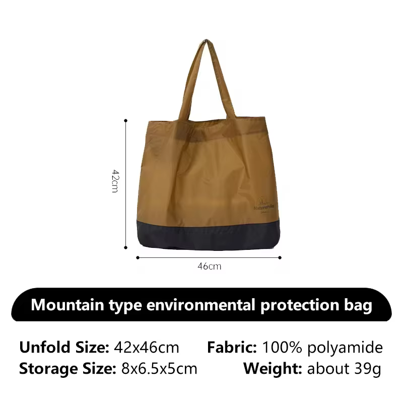 Naturehike – sac de Protection de l'environnement, Type montagne, Portable, Camping en plein air, pl