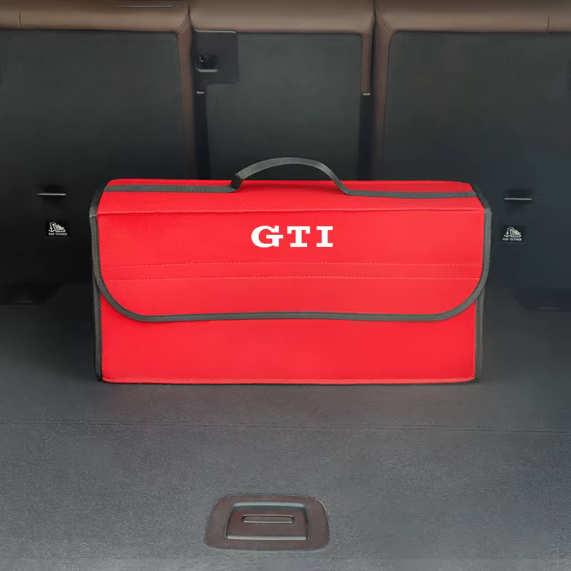 Sac de rangement de coffre de voiture, boîte de rangement pliante, bacs de rangement pour VW GTI Pol