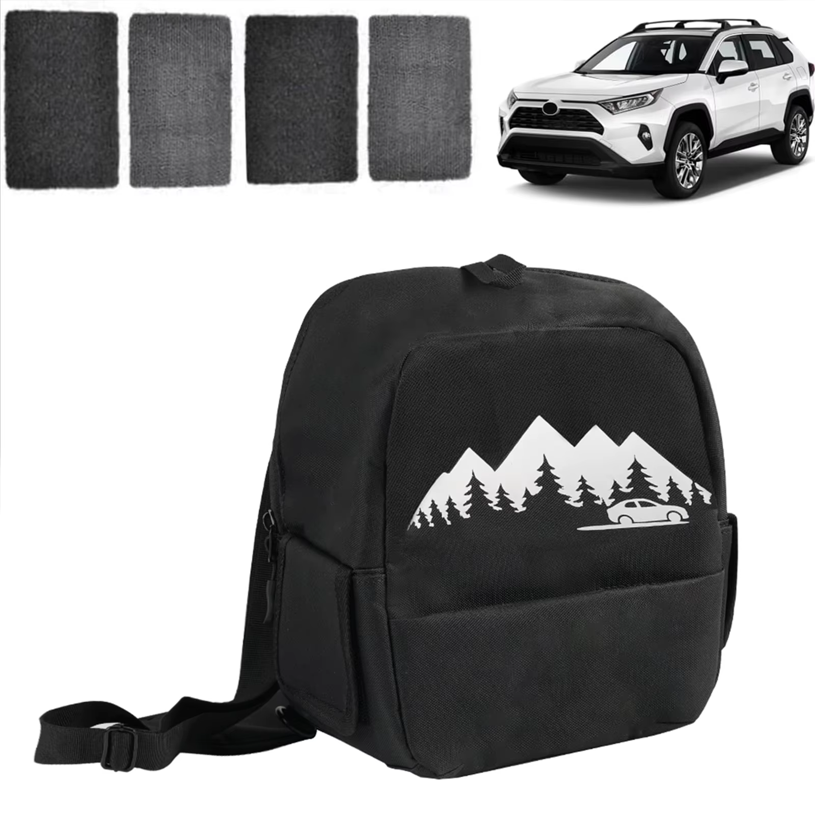 Sac de rangement pour coffre, poche latérale de chargement pour Toyota RAV4 2019 2020 2021 2022 2023