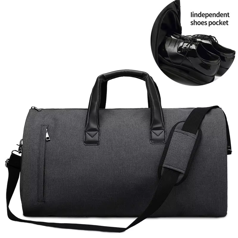 Sac de voyage d'affaires pour hommes, sac de vêtement Oxford étanche, sacs à bandoulière de grande c