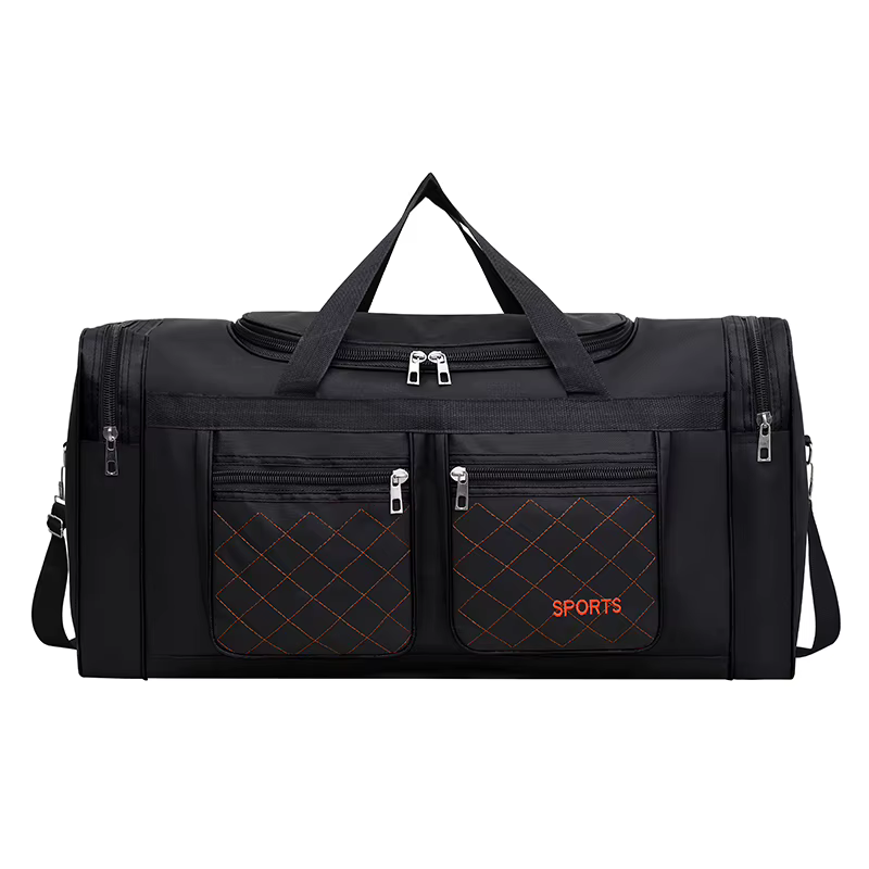 Sac polochon de voyage en nylon pour homme, sac à main de grande capacité, bagage de transport extér