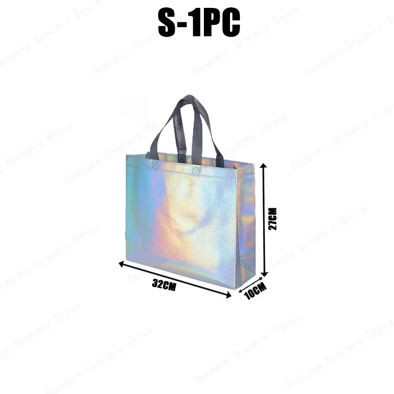 Sac de shopping Non tissé réutilisable de grande capacité pour cadeaux de demoiselle d'honneur acces