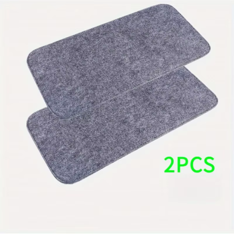 Tapis de porte de caravane universels, 2 pièces, pour porte de cabine RV, tissu épais, antidérapant,