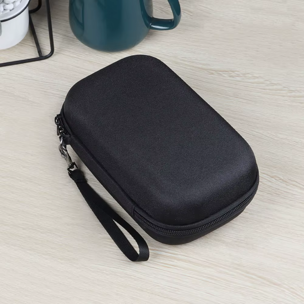 Organisateur de voyage de grande capacité, coque rigide Portable, sac de rangement d'accessoires num