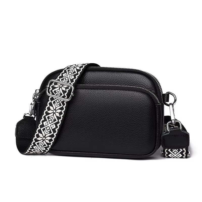 Sac bandoulière mini en cuir véritable tendance pour femme, sac de banlieue polyvalent et portable, 