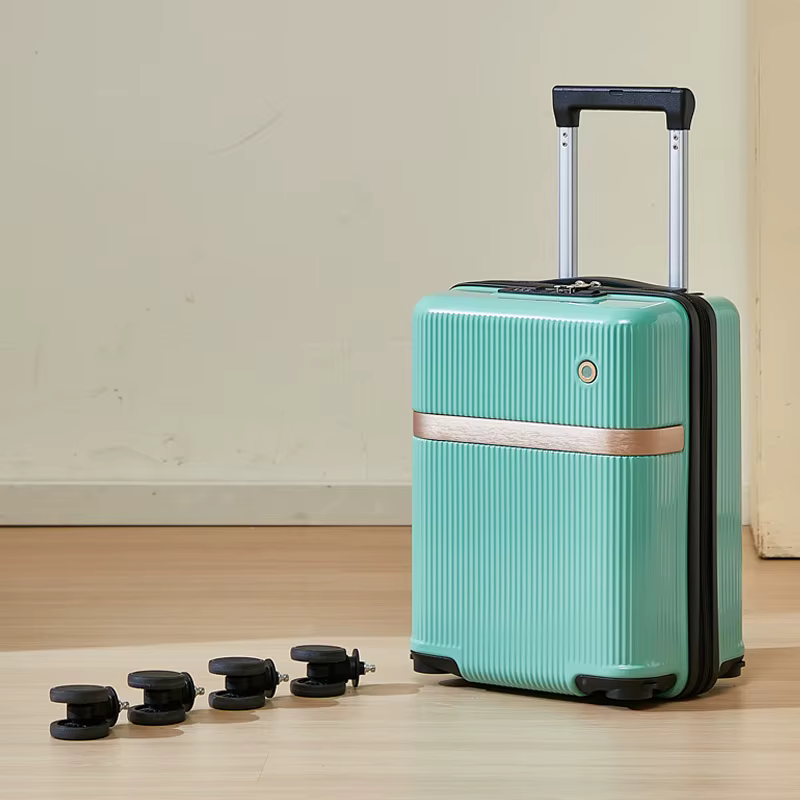 Nouveau bagage à main à la mode de 14 pouces avec taille de cabine, étui d'embarquement avec porte-g