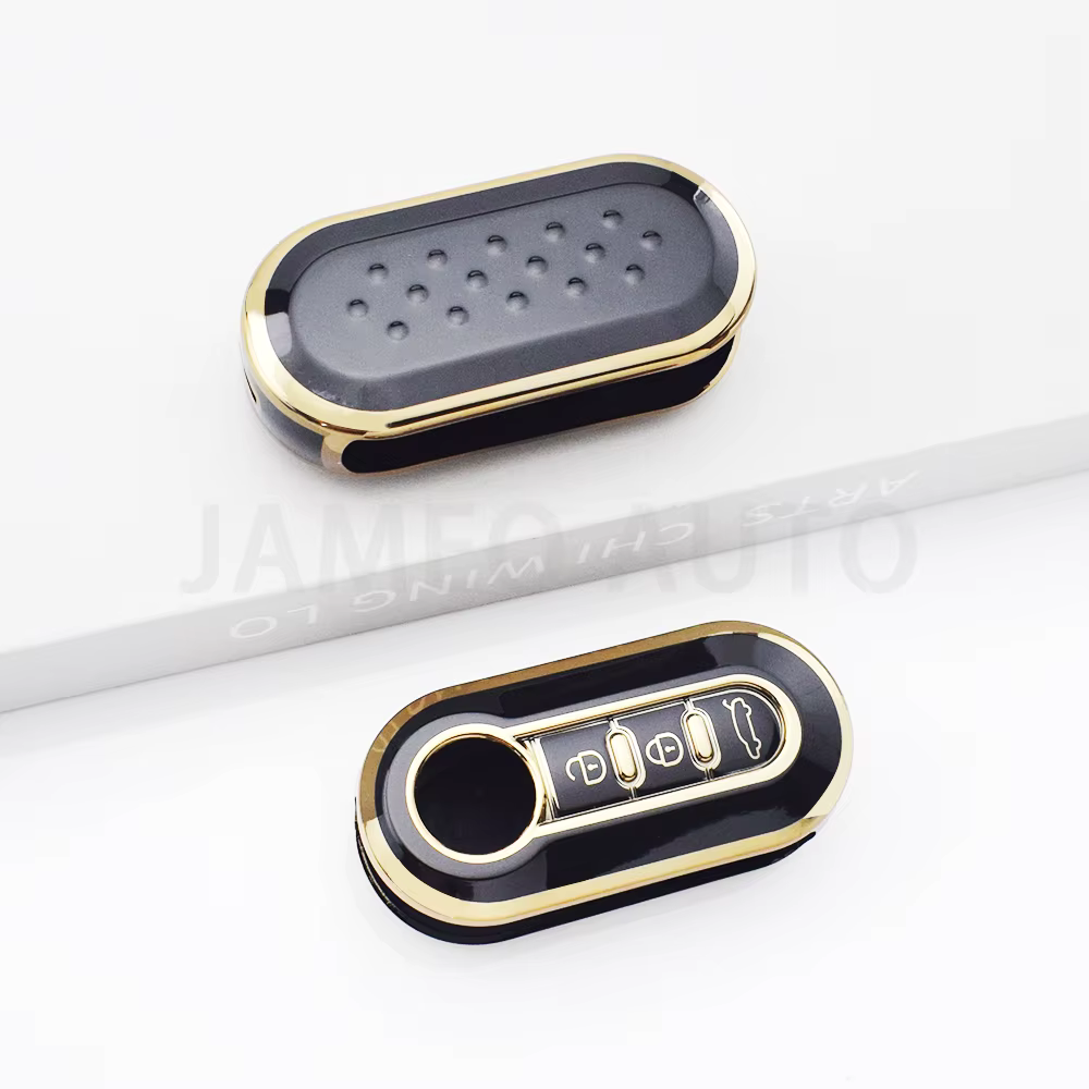 Pour Fiat Ducato 500 500L Panda Grande Punto Lancia Musa accessoires porte-clés coque voiture téléco