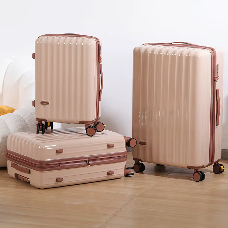 1 Piece Set 20/ 24inch Boarding Large Capacity Expandable Suitcase Anti-Scratch Surface Customs Lock