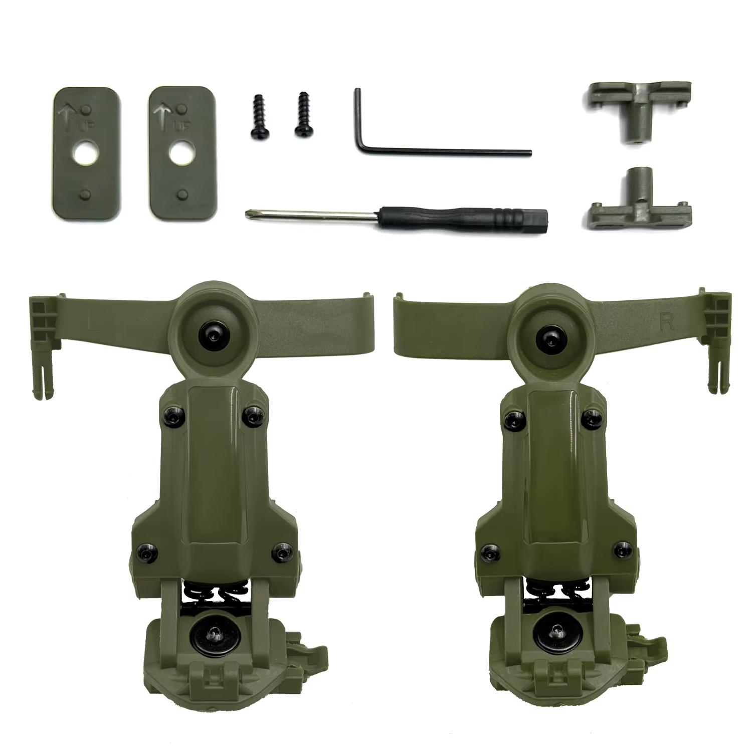 Adaptateur de Rail de casque tactique pour PELTOR ComTac, accessoires de tir Airsoft, support de cas