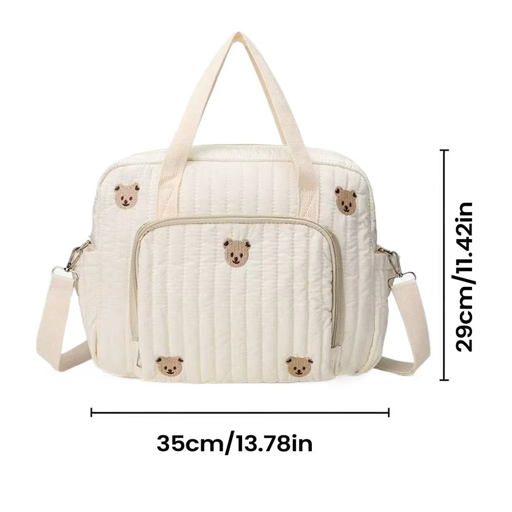 Sac à langer mignon pour bébé, broderie coréenne, sac fourre-tout pour maman, sac à bandoulière doux