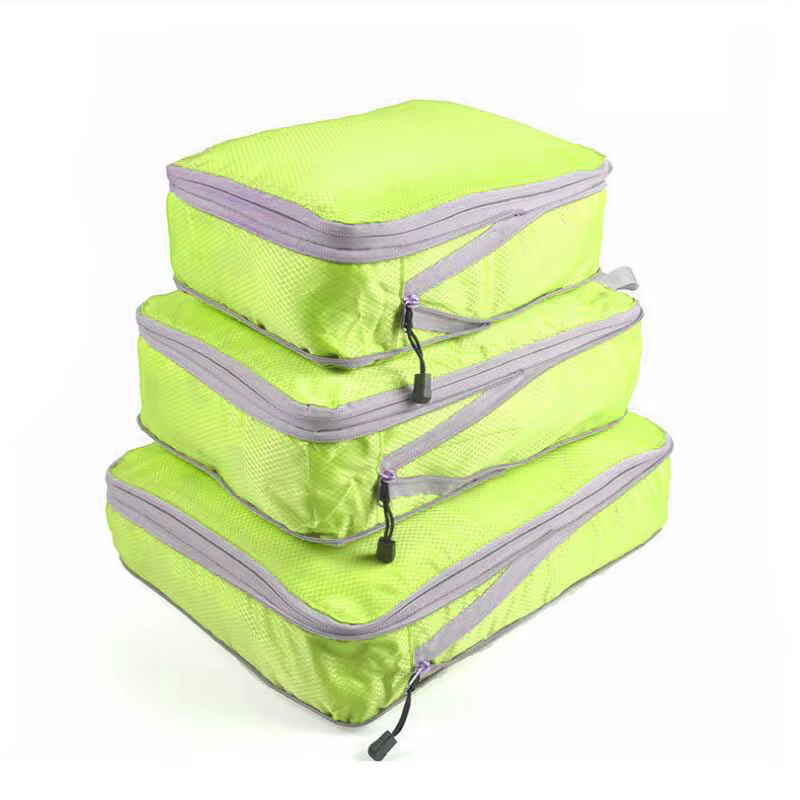 Ensemble d'organisateurs de rangement de voyage, 3/6 pièces, avec sacs de valise légers portables, C