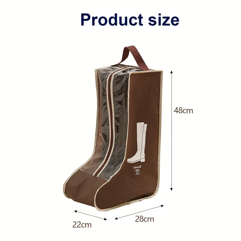 Sac de transport pour bottes équestres en tissu Non tissé Pvc, conception ergonomique Durable, poign