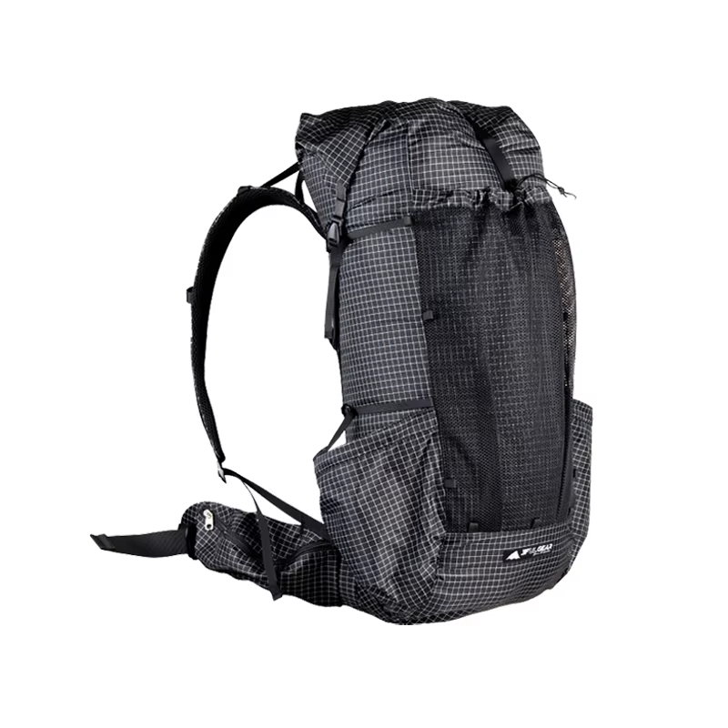 FLAME'S CREED sac à dos Qi Dian Pro voyage Camping randonnée sac à dos extérieur ultraléger sans cadre Packs 40 + 16