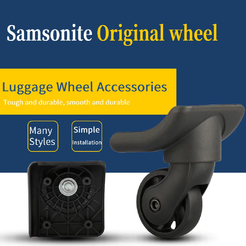 Convient pour Samsonite accessoires de roue à bagages boîtier de chariot valise entretien remplacement