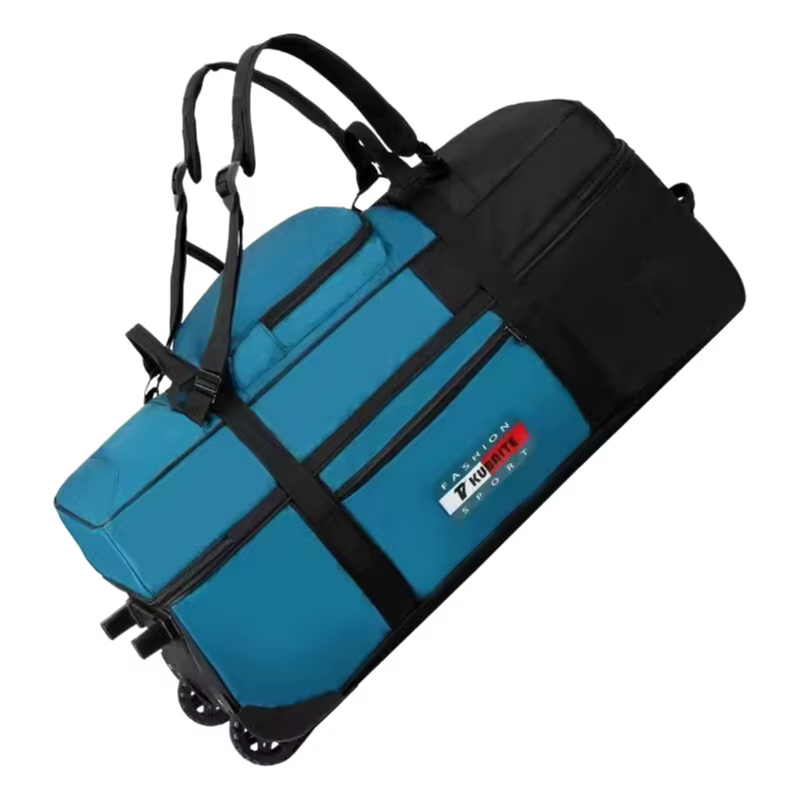 Valise à dos trolley de grande capacité XX – Sac à bagages de voyage pliable et durable pour hommes et femmes