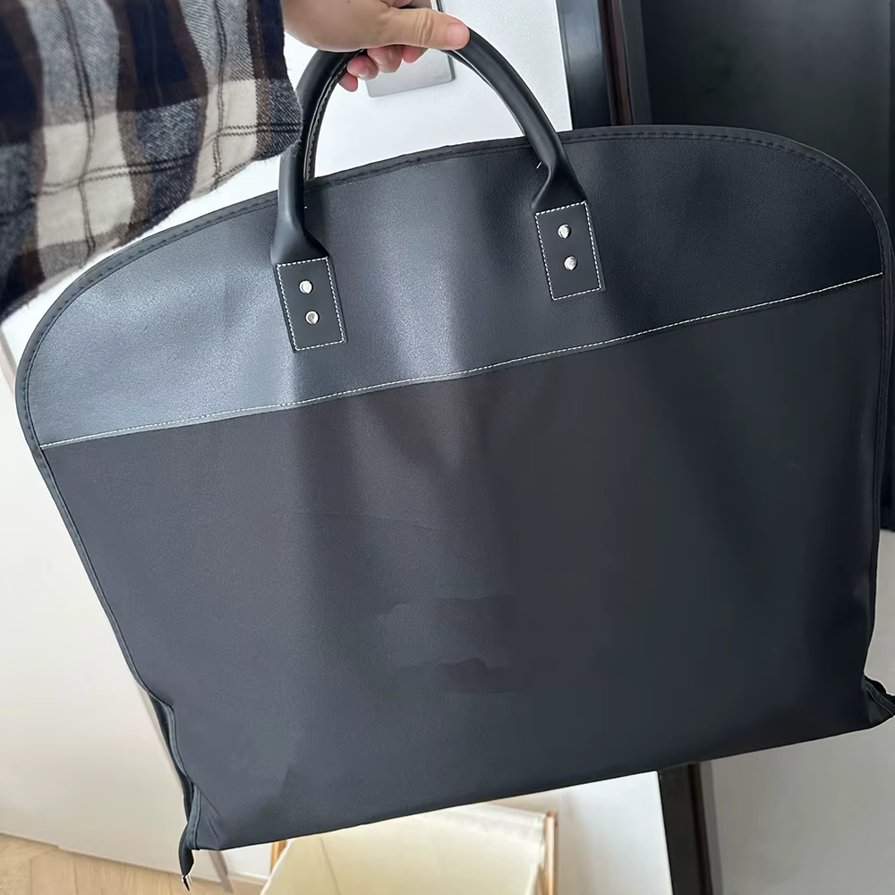 Sac à vêtements de transport en cuir pour voyage