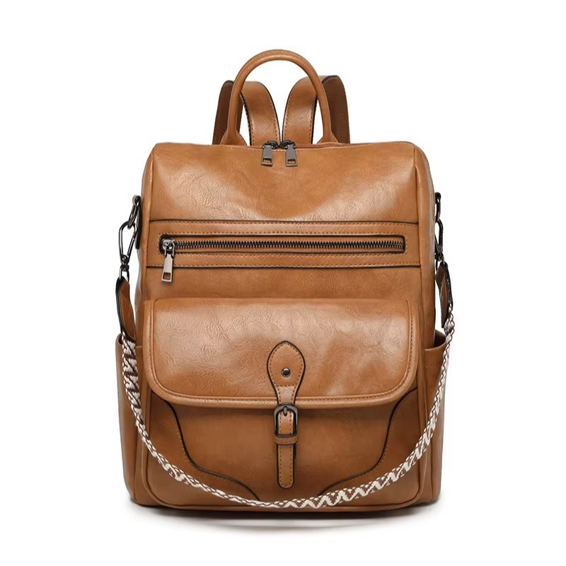 Sac à dos sac à main pour femmes sac à dos de voyage créateur de mode dames sacs à bandoulière en cuir PU
