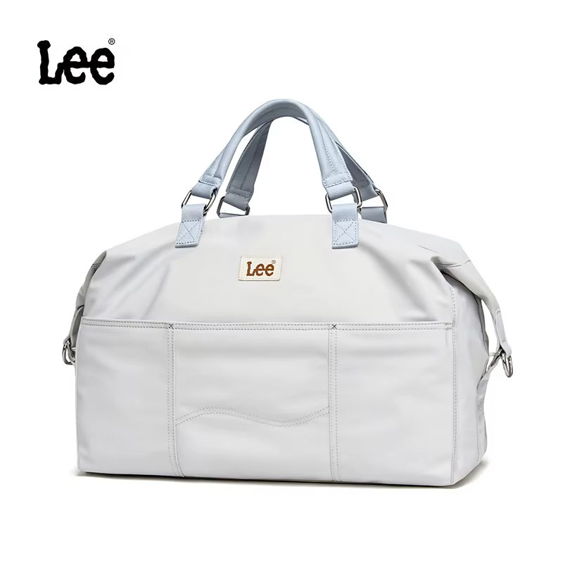 Sac de voyage rose grande capacité LEE pour femme avec compartiment à chaussures