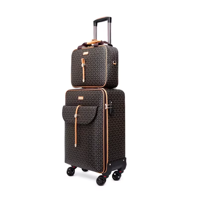 Ensemble de bagages à roulettes avec sac fourre-tout