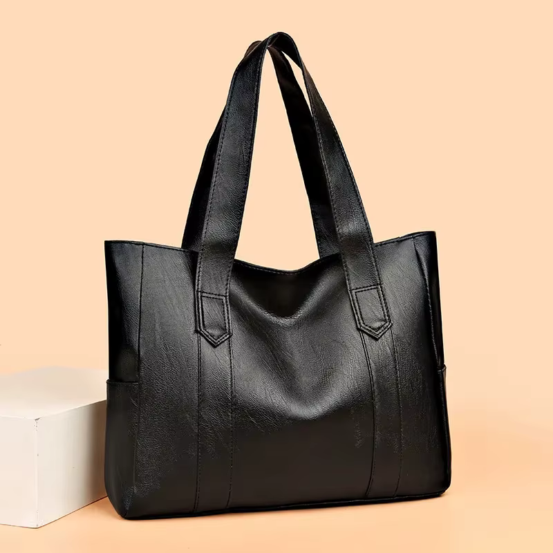 Sac à main vintage grande capacité pour femme