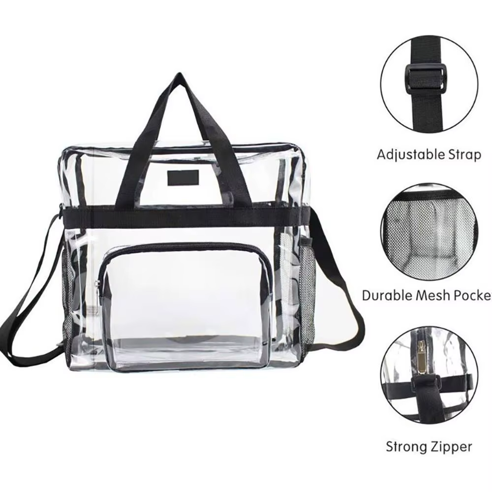 Sac transparent de grande capacité