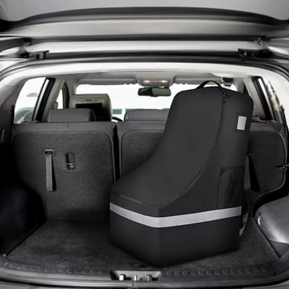Sac de voyage pliable pour siège auto avec sangles pour sac à dos – Conception résistante à l'eau