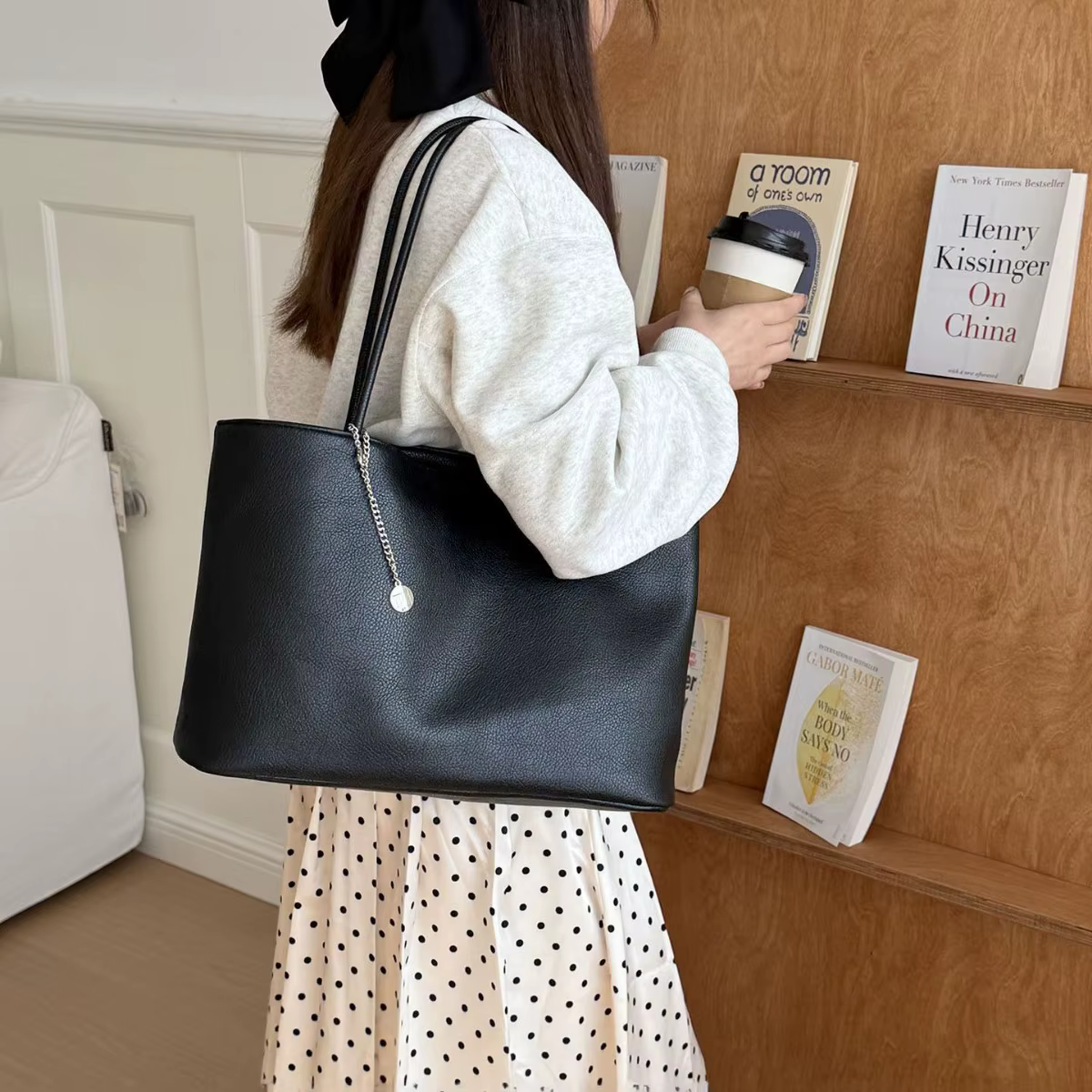 Sac fourre-tout coréen grande capacité pour le printemps et l'été