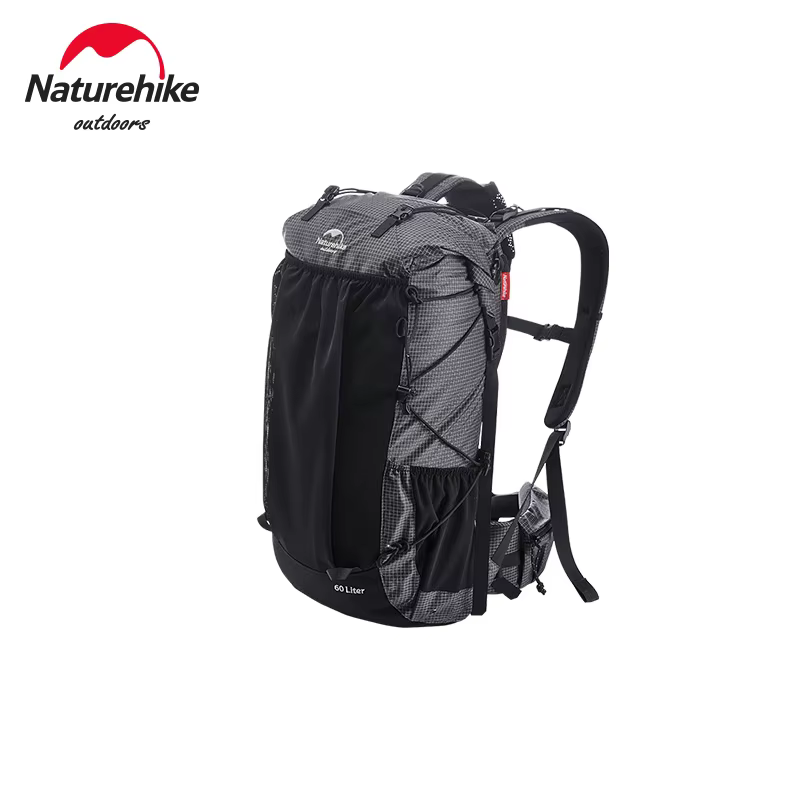 Natureifa-Sac à dos d'escalade de camping avec housse de pluie
