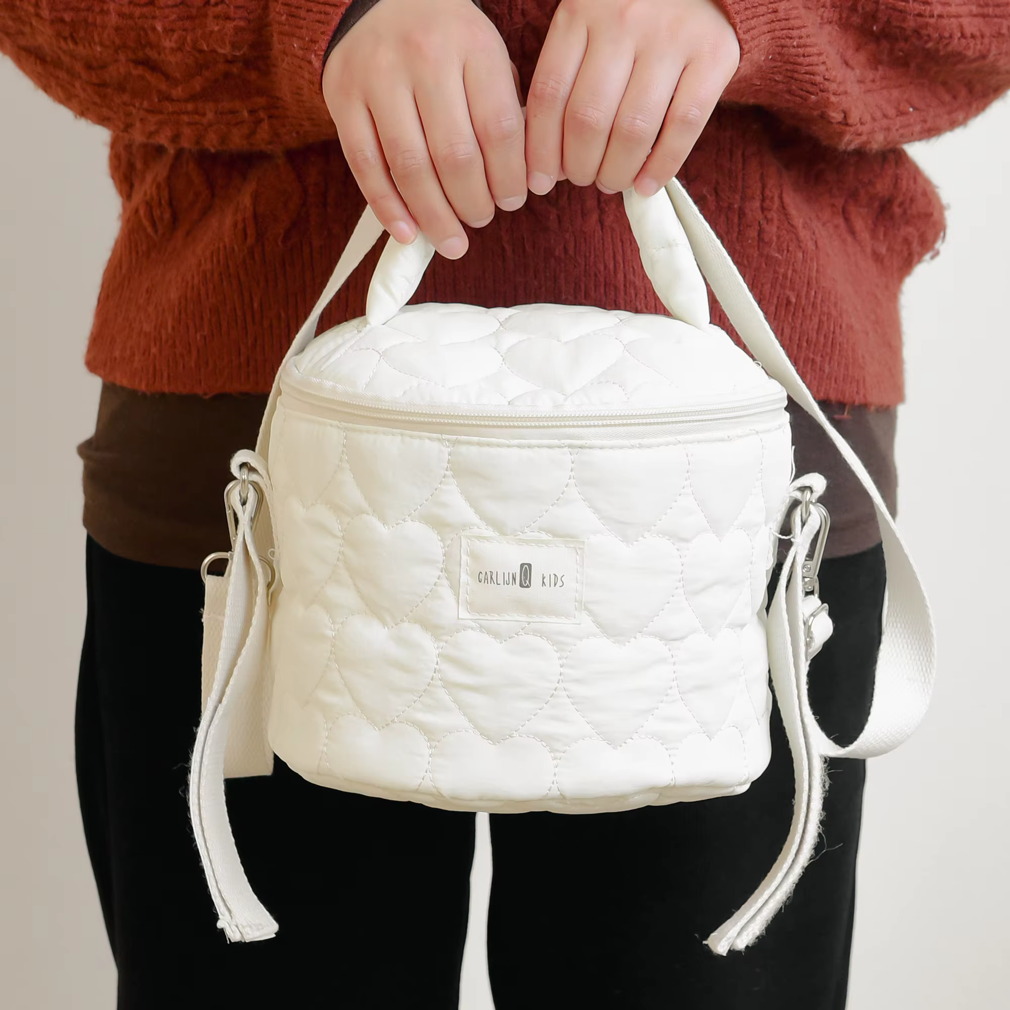 Sac de Rangement Cylindrique Multifonctionnel pour Poussette