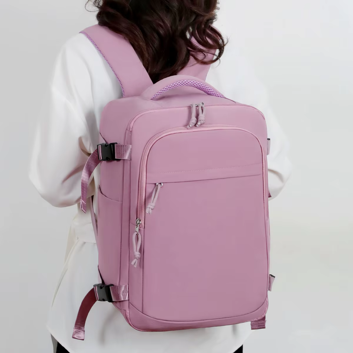 Sac à dos femme travail déplacements voyage ordinateur multifonctionnel 16 pouces hydrofuge grande capacité sac d'école