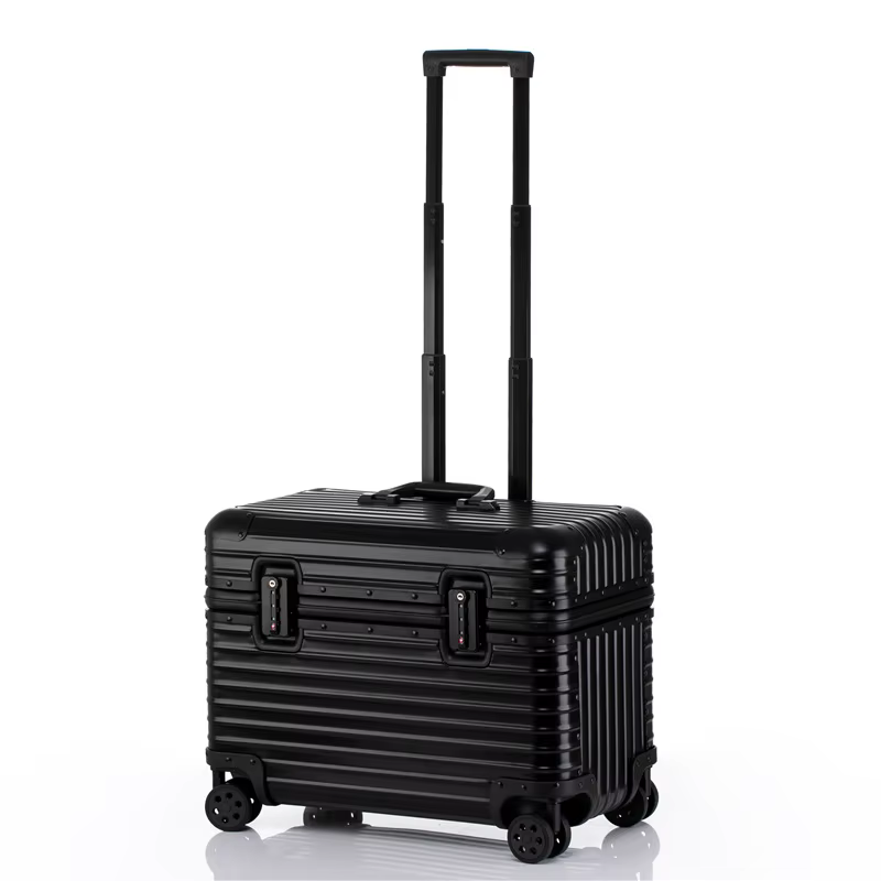 Bunnyfly 18/20 pouces en alliage d'aluminium magnésium moderne bagage à main approbation de l'air chariot en aluminium Portable taille de cabine valise