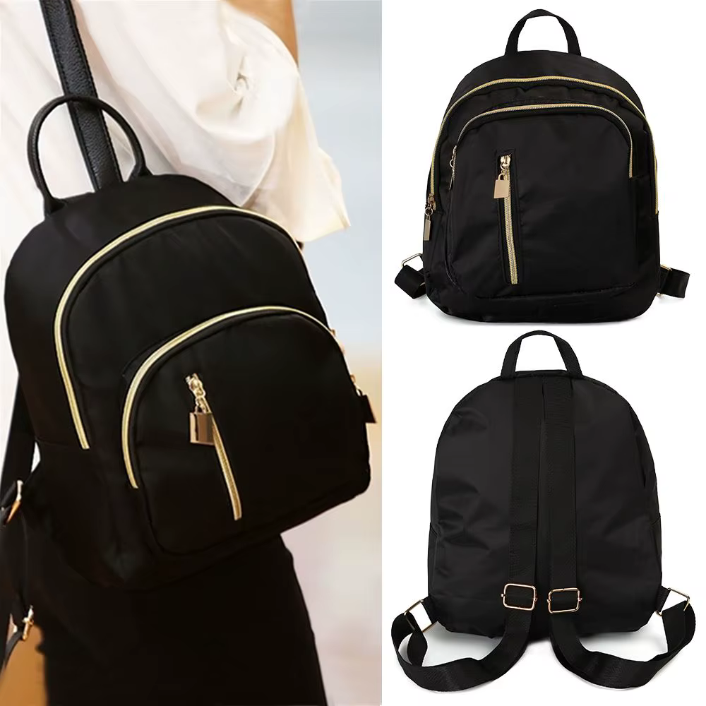 Sac à dos multifonctionnel en nylon pour femme