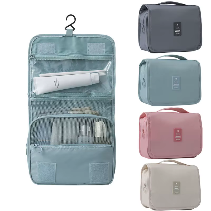 Trousse de maquillage de voyage haute capacité