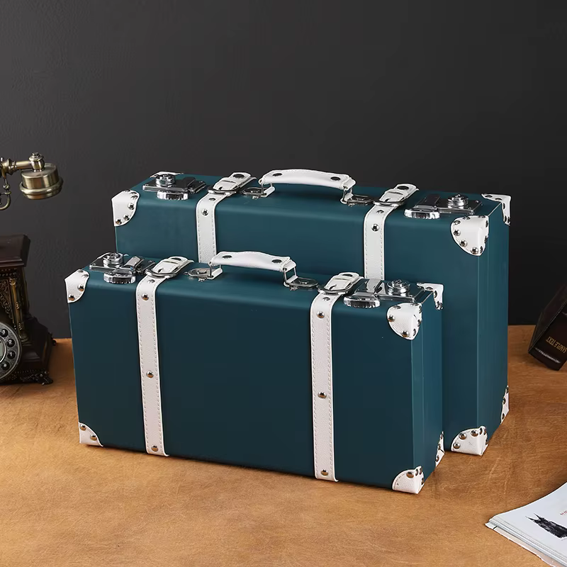Valise Vintage en Cuir
