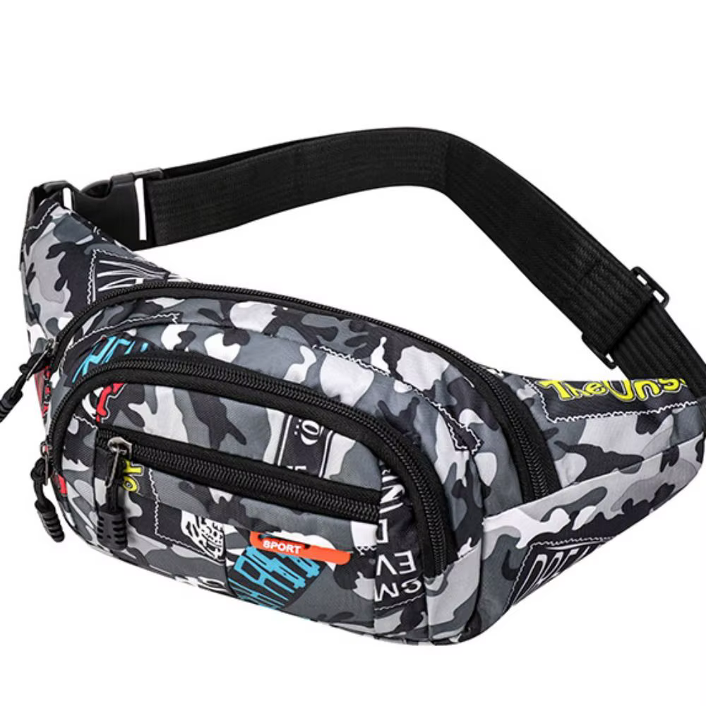 Sac banane imperméable de style coréen pour hommes et femmes