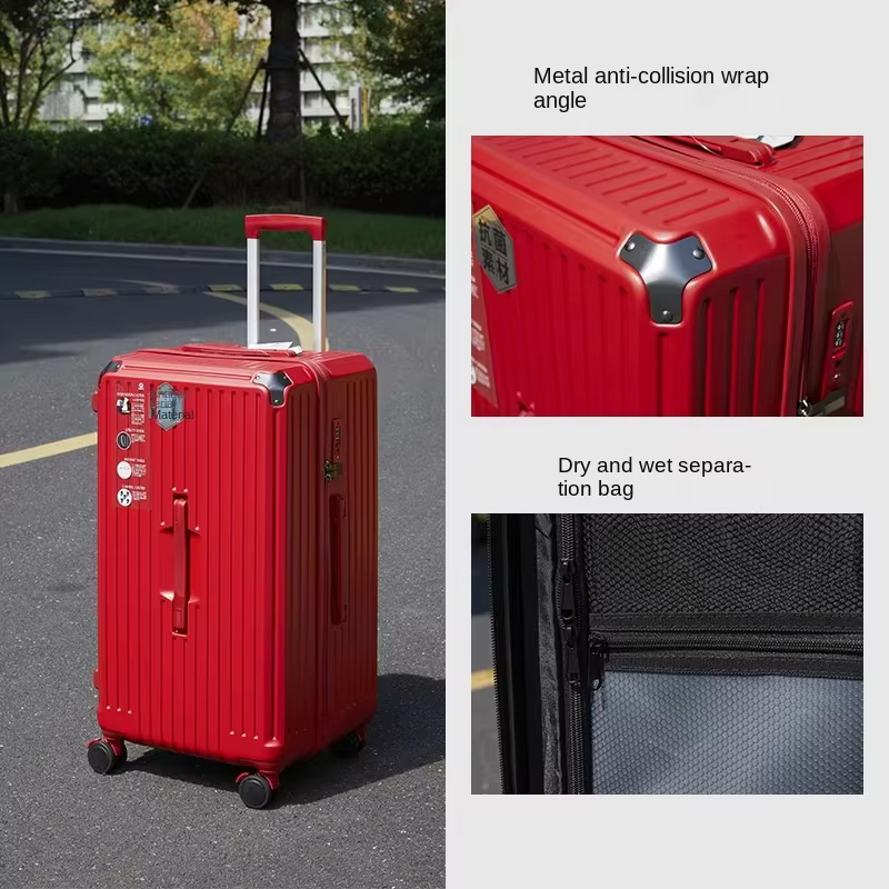 Valise rouge 28/36/50 pouces