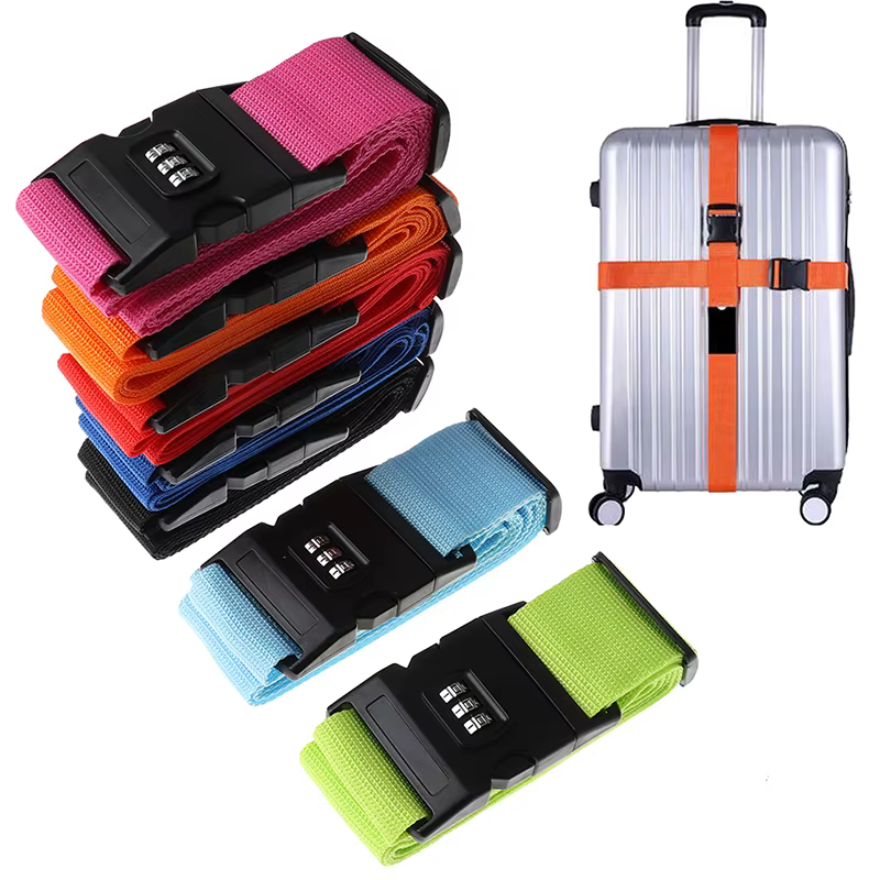 Sangle d'emballage en nylon durable pour bagages de voyage