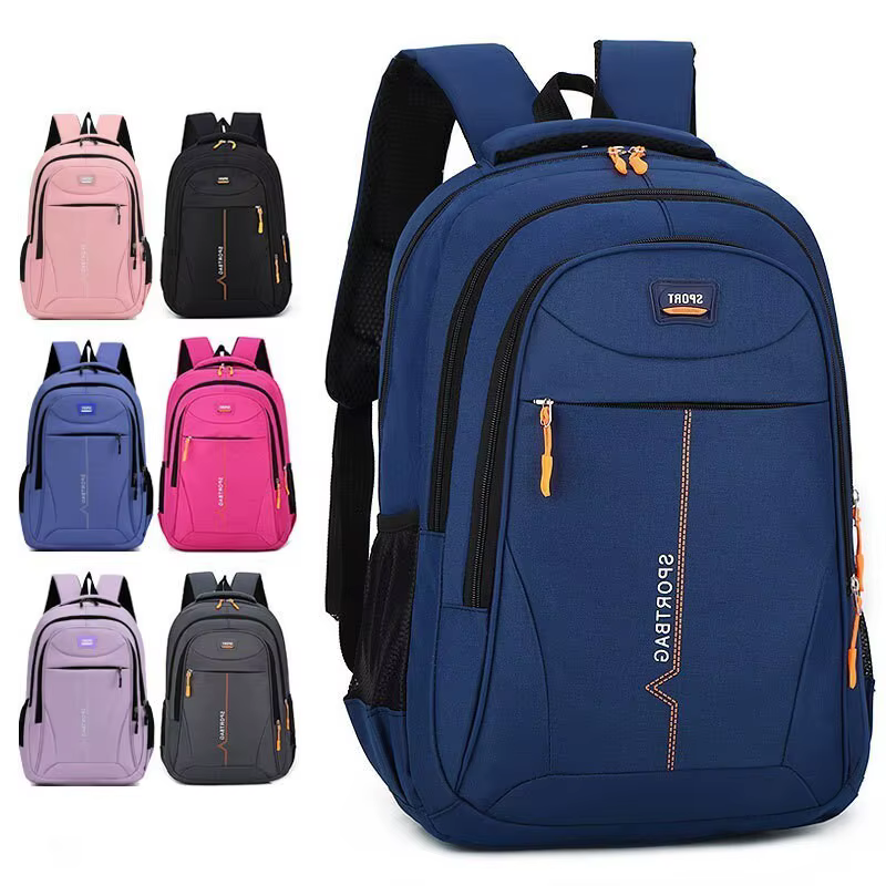 Sac à dos pour ordinateur portable avec imprimé lettres
