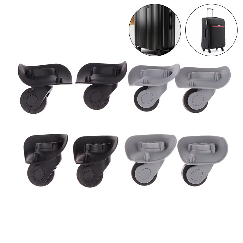 Roues de bagage silencieuses pour valise