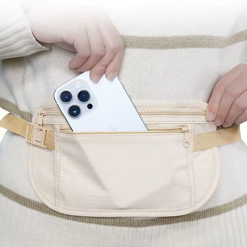 Sac de taille sportif antivol pour hommes et femmes