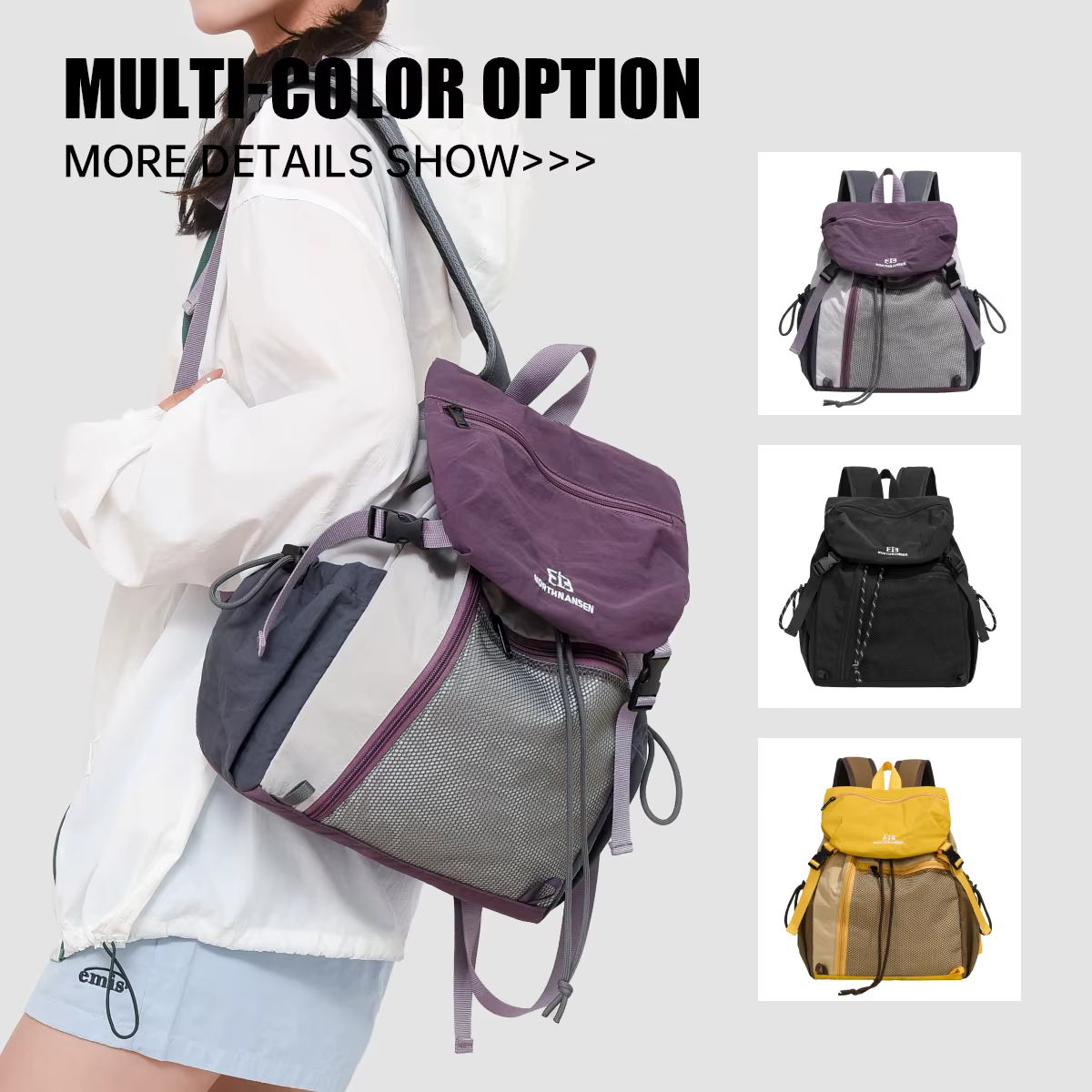 Petit sac à dos d'extérieur pour femme