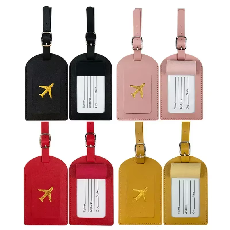 Étiquette de bagage, accessoire de voyage pour femmes et hommes