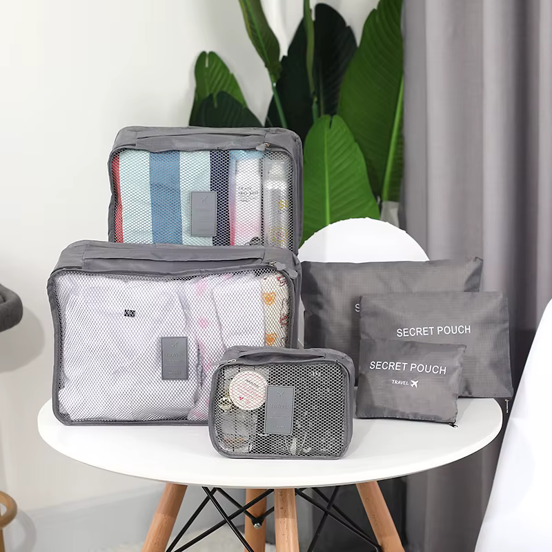 Ensemble de sacs de rangement pour vêtements de voyage