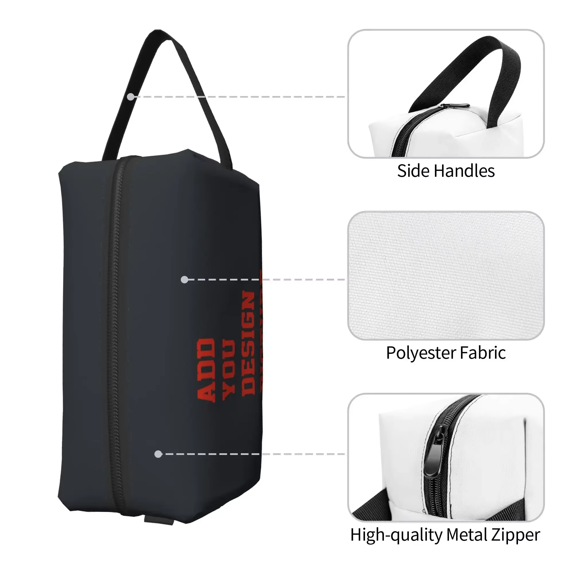 Sac de rangement portable personnalisé