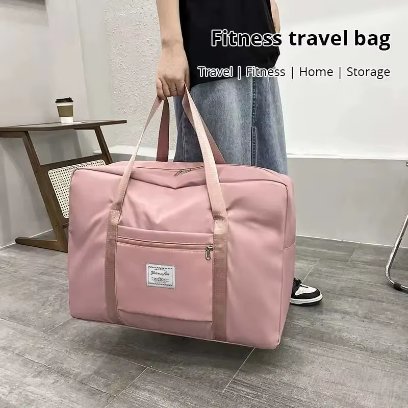 Sac de rangement de grande capacité avec fermeture éclair