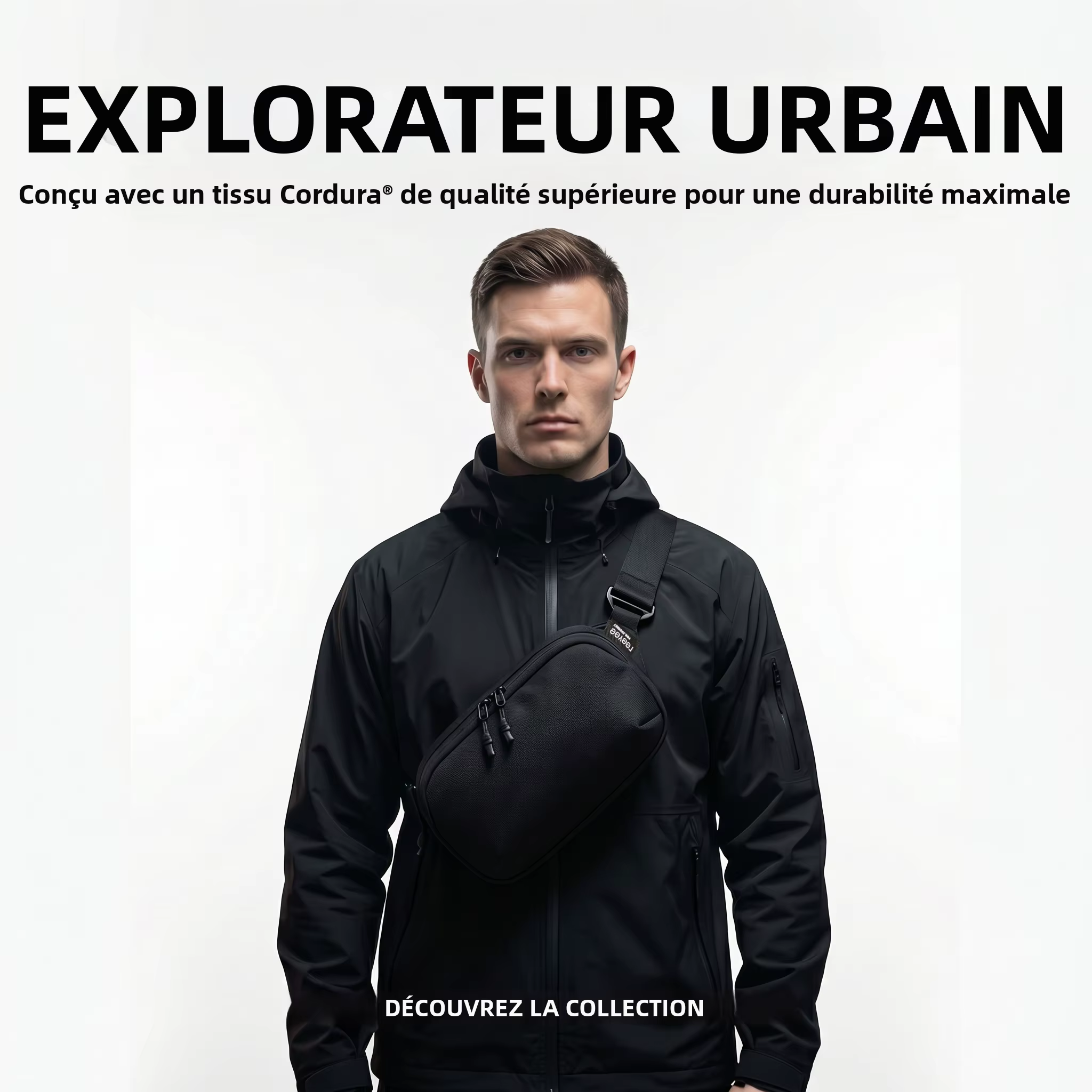 Sac de poitrine à bandoulière 3L