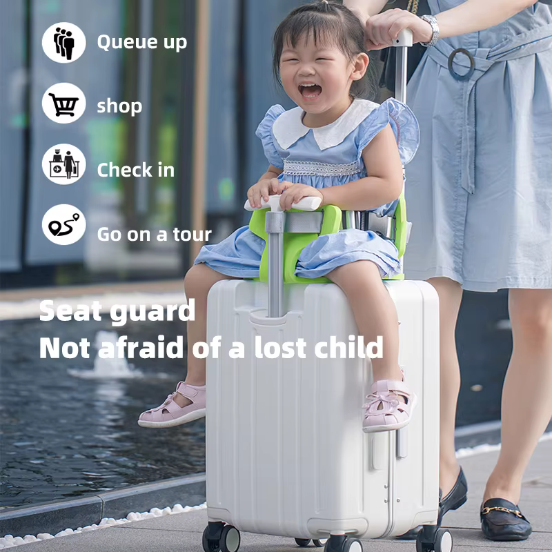 SUSHIMU bagages pour enfants avec cadre en alliage d'aluminium valise de voyage