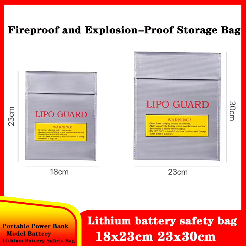 Sac de sécurité pour batterie au Lithium